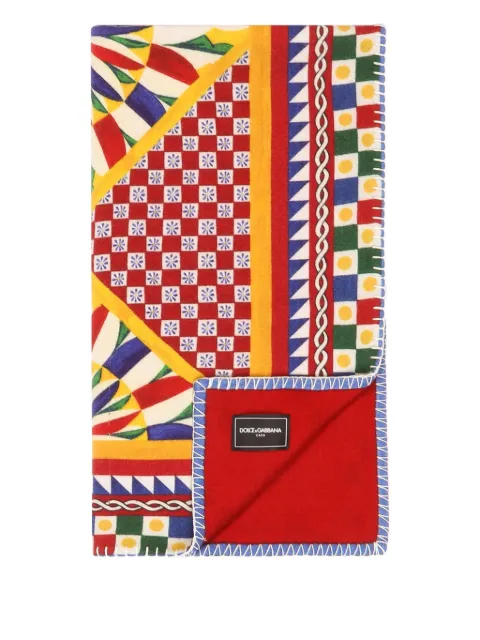 Dolce & Gabbana patterned blanket (180cm x 140cm)