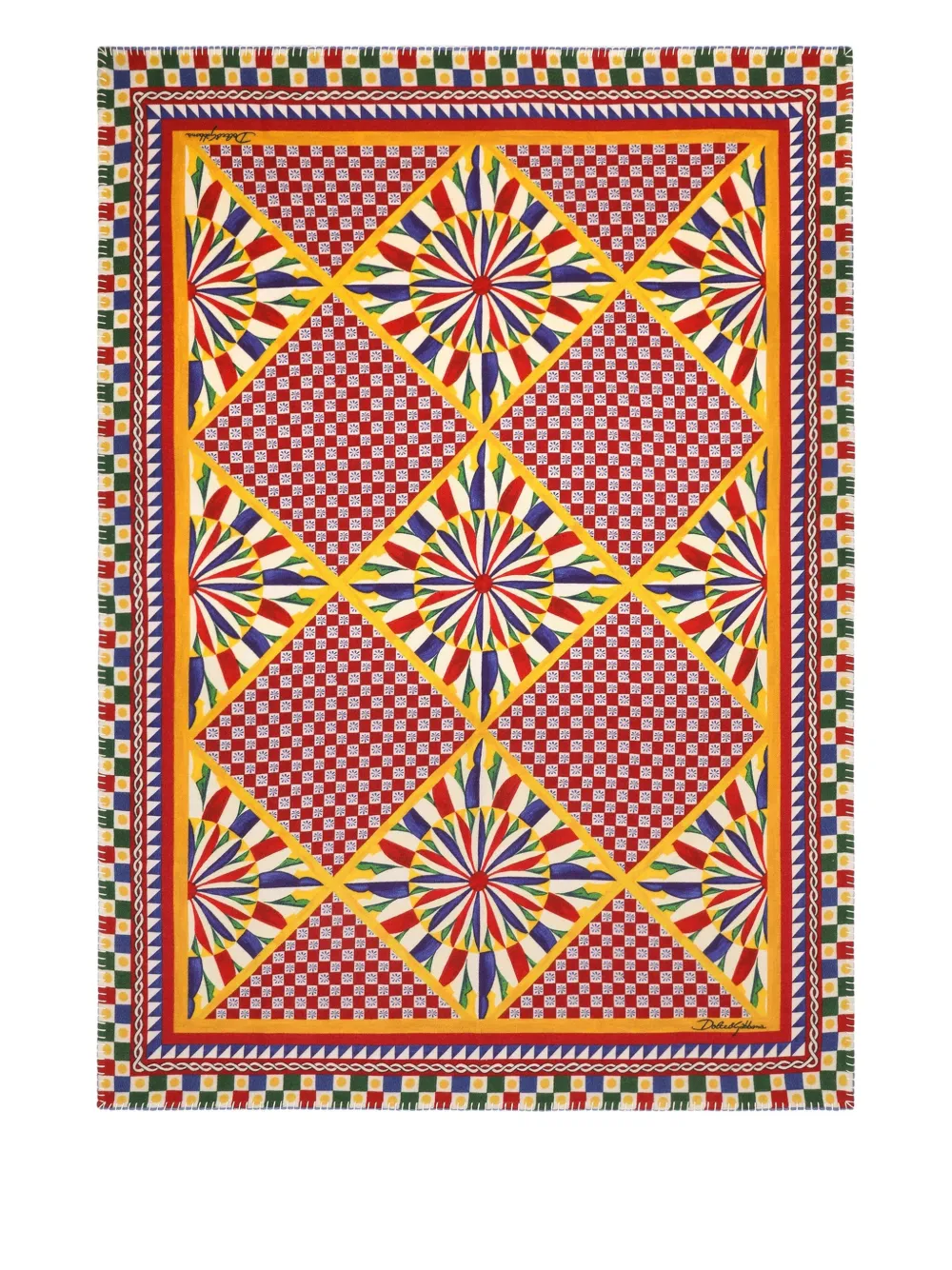 Dolce & Gabbana patterned blanket (180cm x 140cm) | Blankets & Throws | Image 2