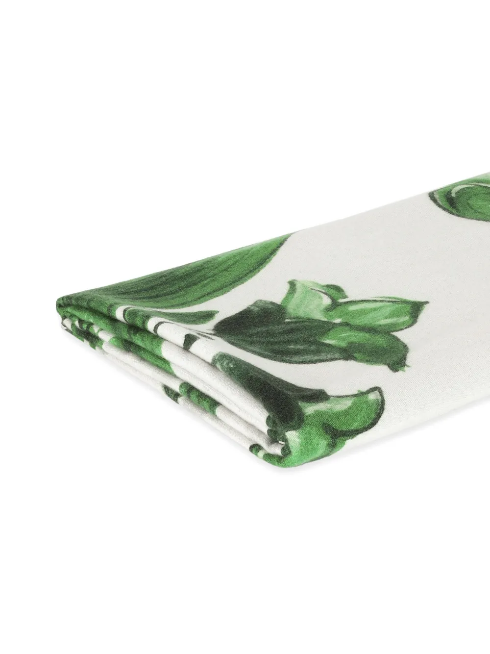 Dolce & Gabbana Maiolica blanket (140cm x 180m) - Wit