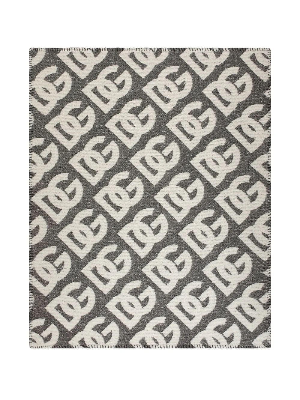 Dolce & Gabbana logo-pattern blanket | 그레이 | Image 1