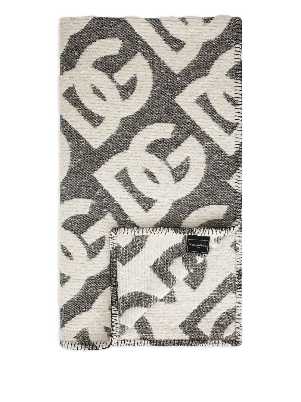 Dolce & Gabbana logo-pattern blanket | Blankets & Throws | Image 2