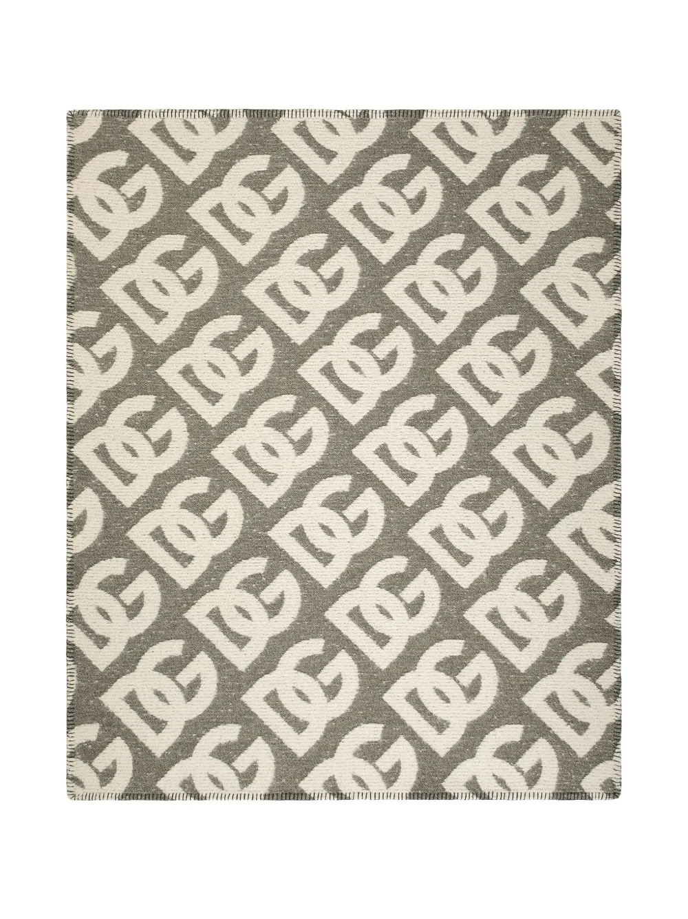 Dolce & Gabbana logo-pattern blanket | 그린 | Image 1