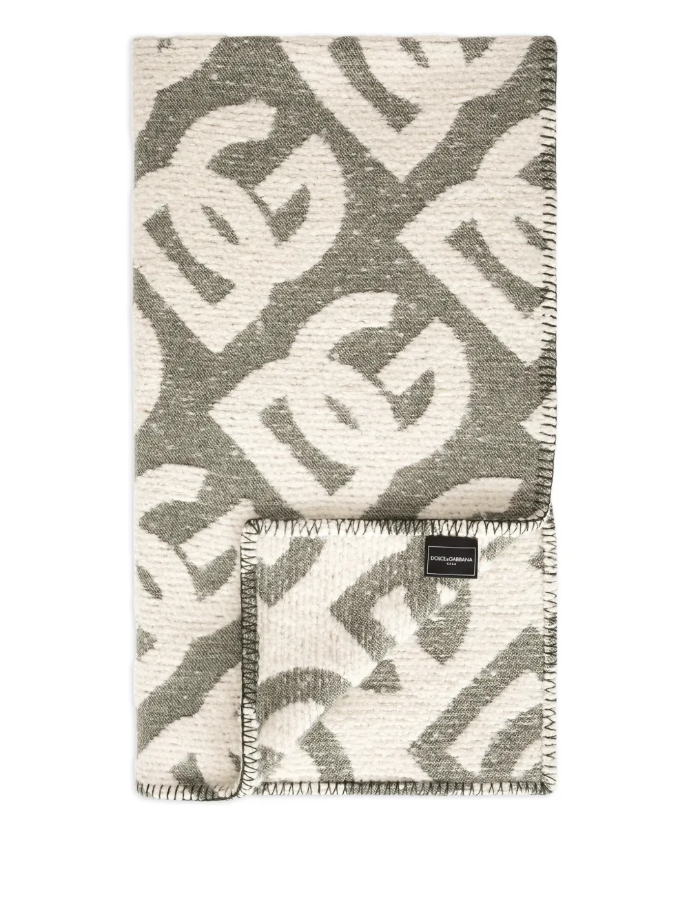 Dolce & Gabbana logo-pattern blanket | Blankets & Throws | Image 2