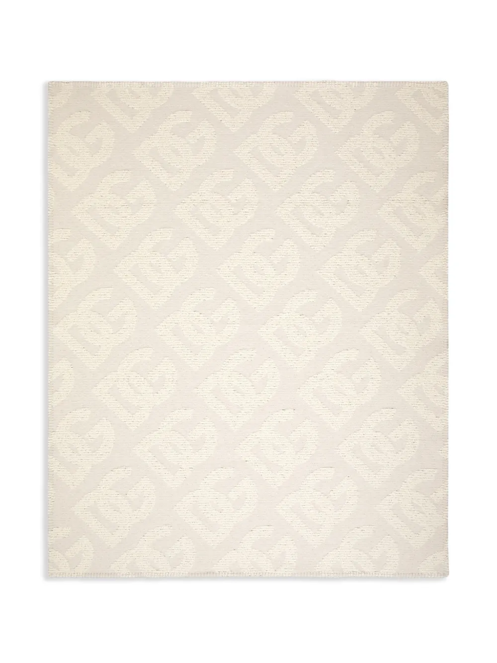 Dolce & Gabbana logo-pattern blanket | Neutrals | Image 1