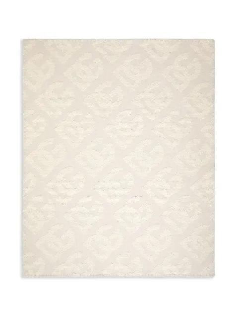 Dolce & Gabbana logo-pattern blanket