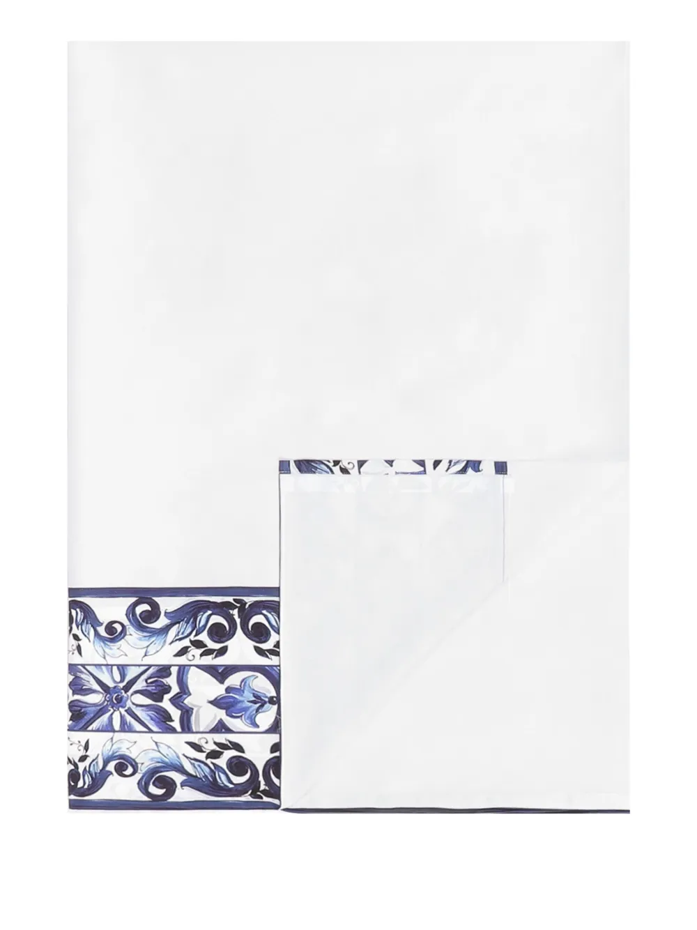 Dolce & Gabbana Maiolica Satinlaken (300cm x 300cm) - Weiß