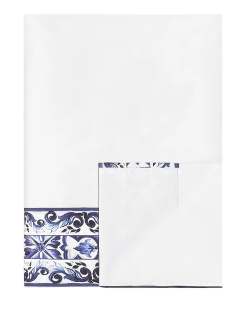 Dolce & Gabbana Maiolica sateen sheet (300cm x 300cm)
