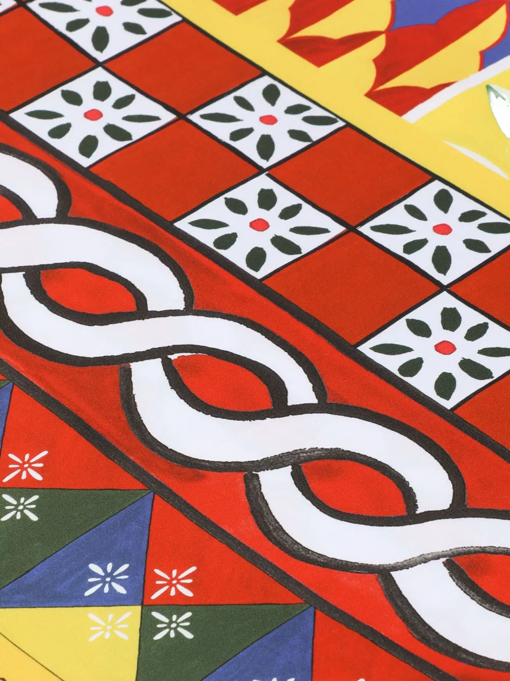 Dolce & Gabbana Cotton Duvet Cover (260cm X 220cm) In Multi