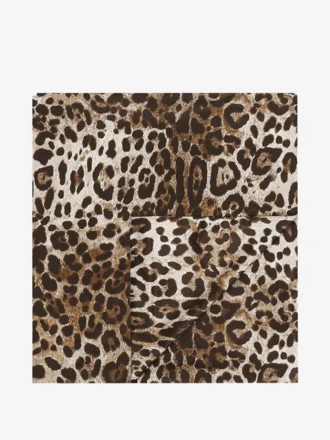 Dolce & Gabbana Bettbezug mit Leoparden-Print (260cm x 220cm)