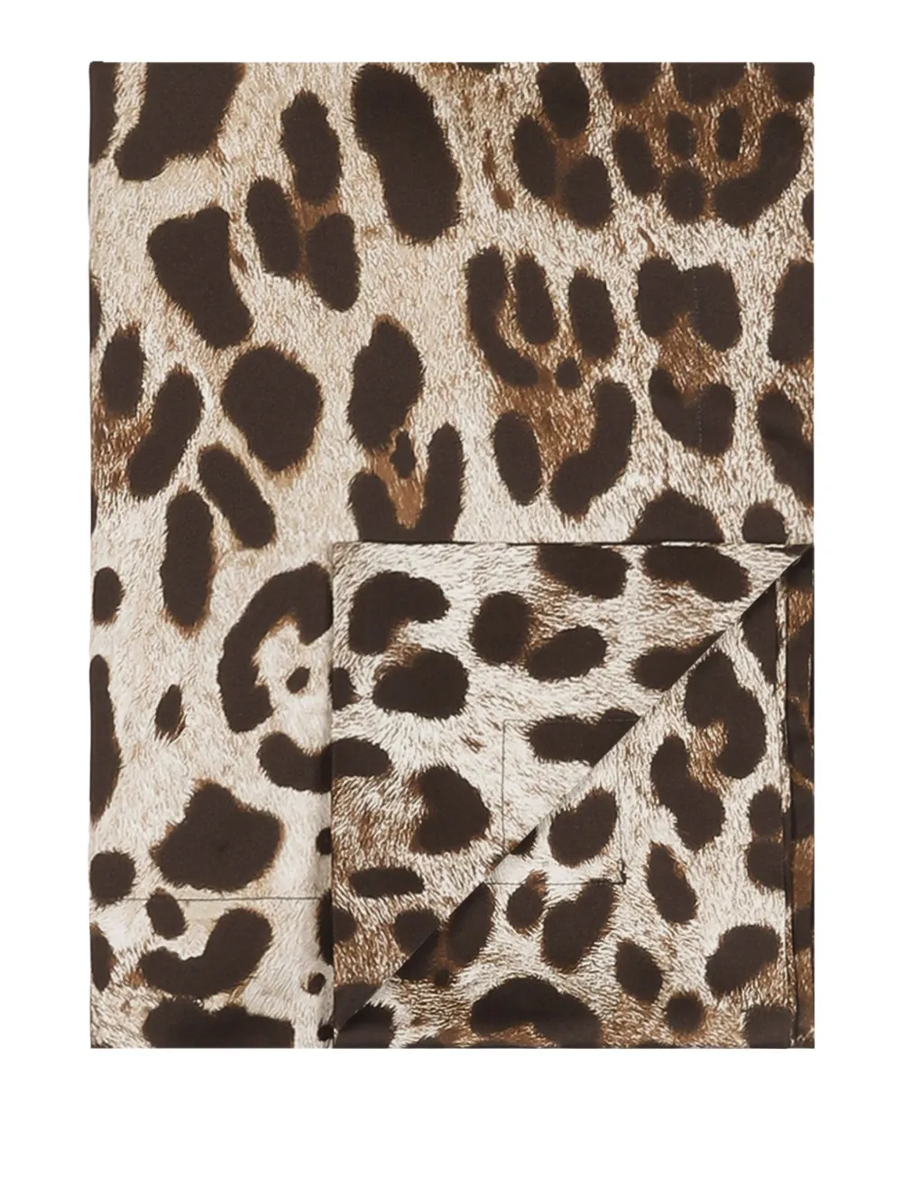 Dolce & Gabbana leopard-print pillowcases (set of two) | Brown | Image 1
