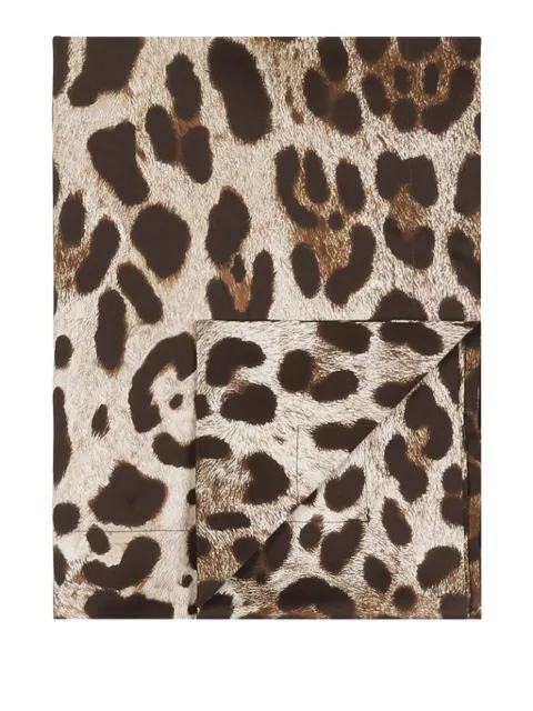 Dolce & Gabbana leopard-print pillowcases (set of two)