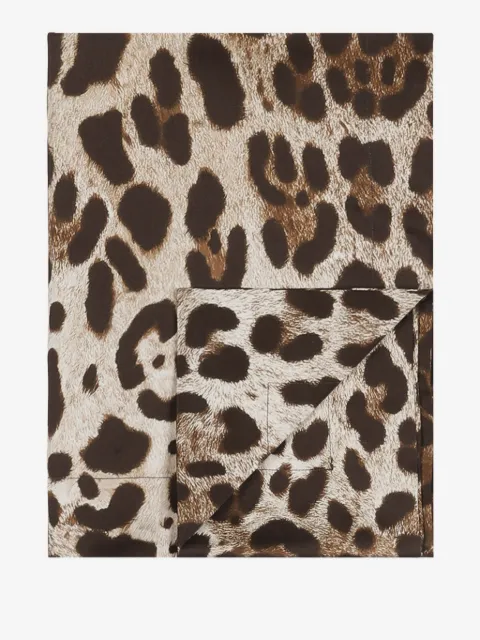 Dolce & Gabbana leopard-print pillowcases (set of two)