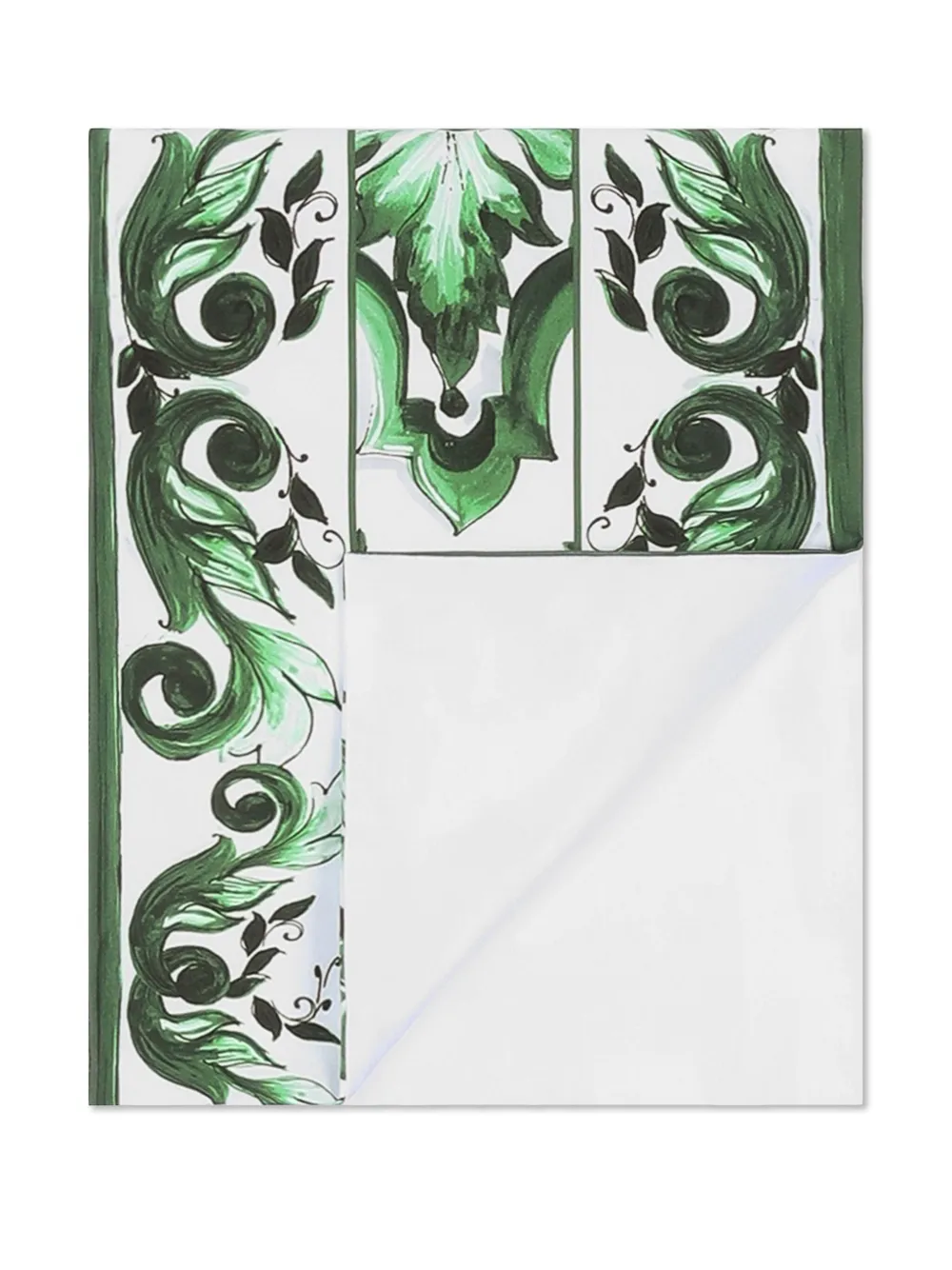 Dolce & Gabbana maiolica-print pillowcases (set of two) | White | Image 1
