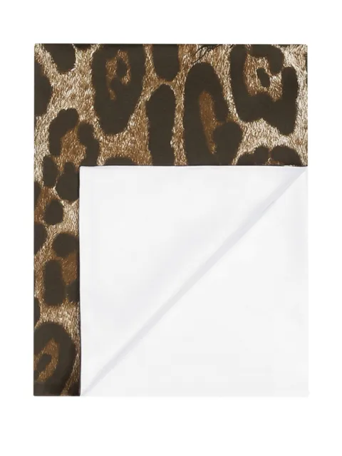 Dolce & Gabbana leopard-print pillowcases (set of two)