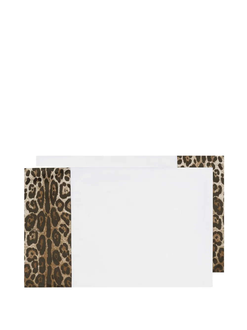 Dolce & Gabbana Kissenbezüge Mit Leoparden-print (2er-set) In Brown