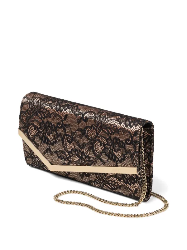 Jimmy Choo Emmie クラッチバッグ Jimmy Choo Emmie クラッチバッグ | ブラック | FARFETCH JP