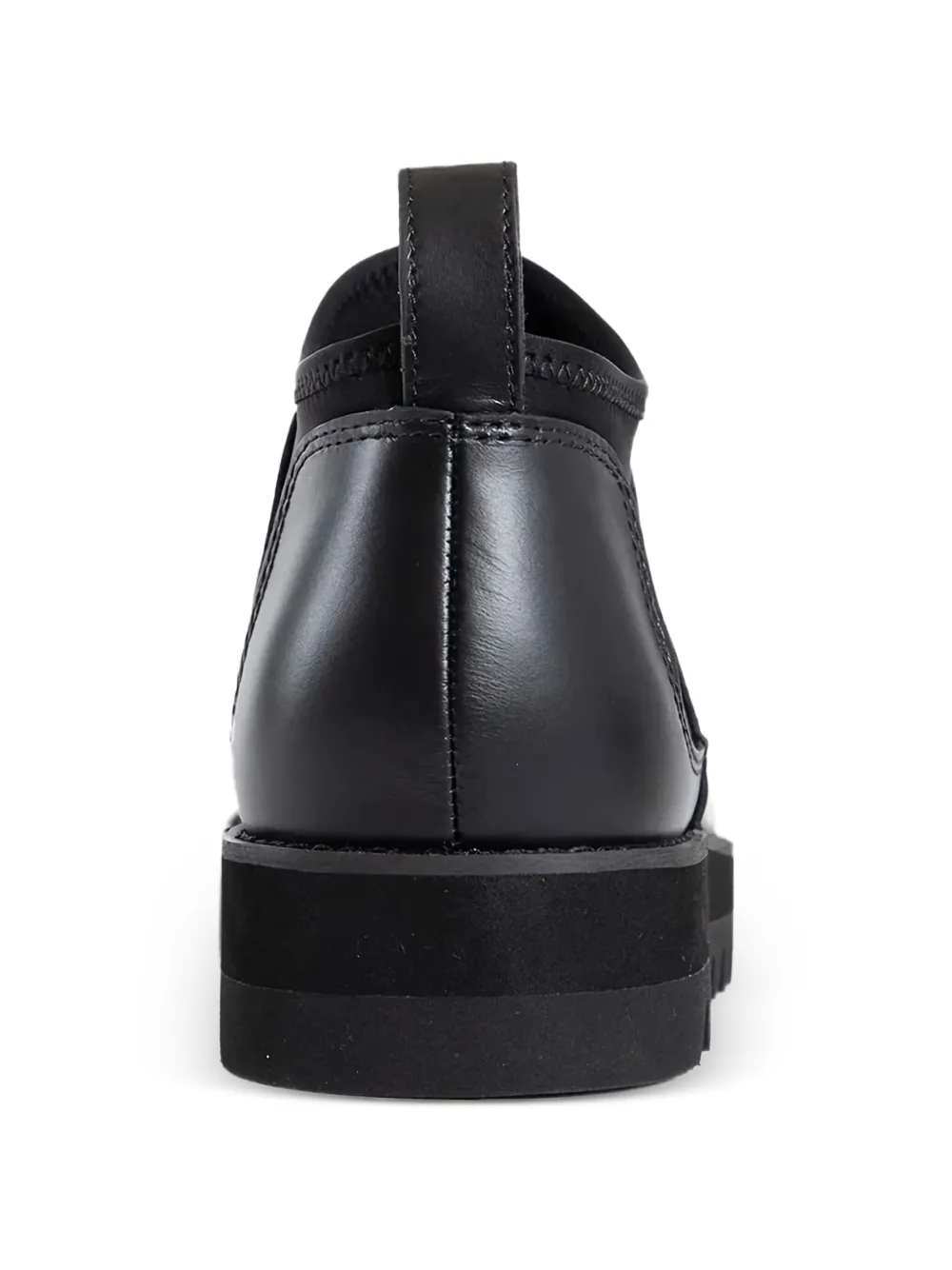 Comme des Garçons Homme Leren Chelsea laarzen Zwart