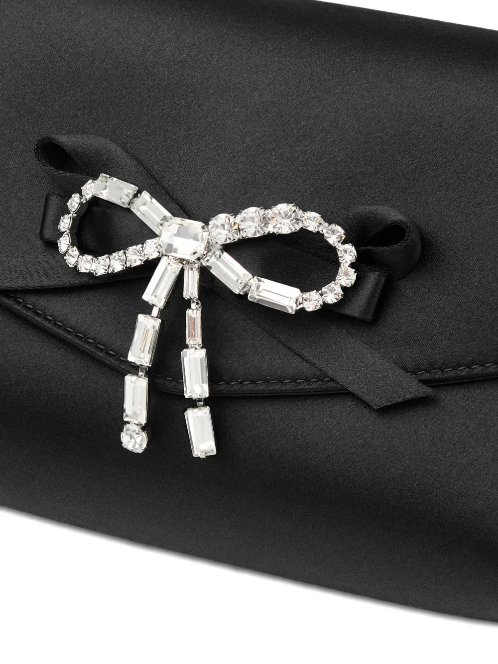 Jimmy Choo Soft Bow mini-tas Zwart