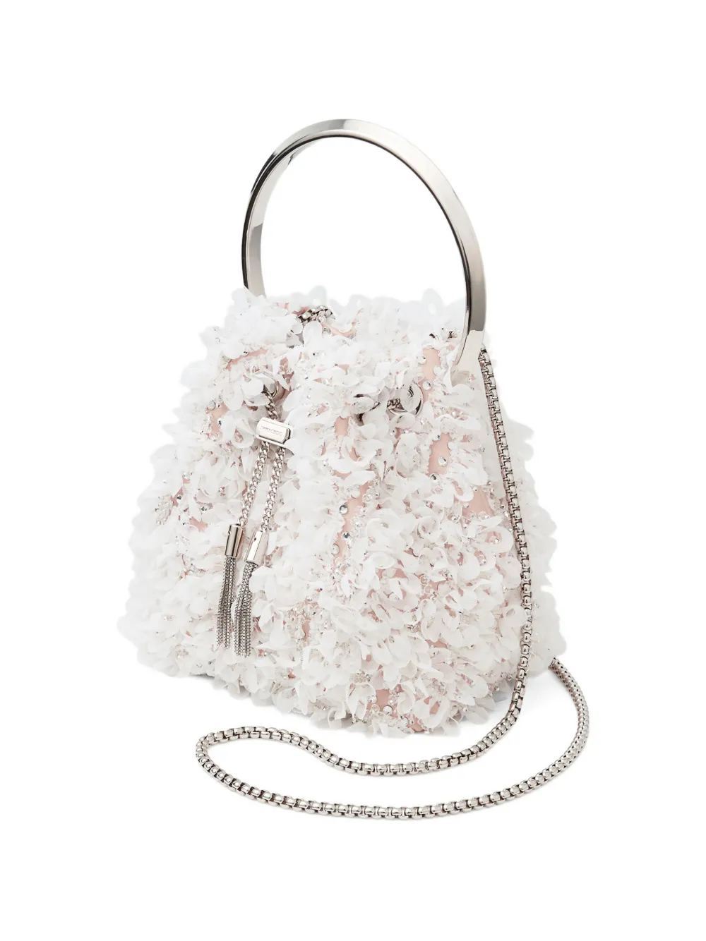Jimmy Choo Bon Bon tote bag - Wit