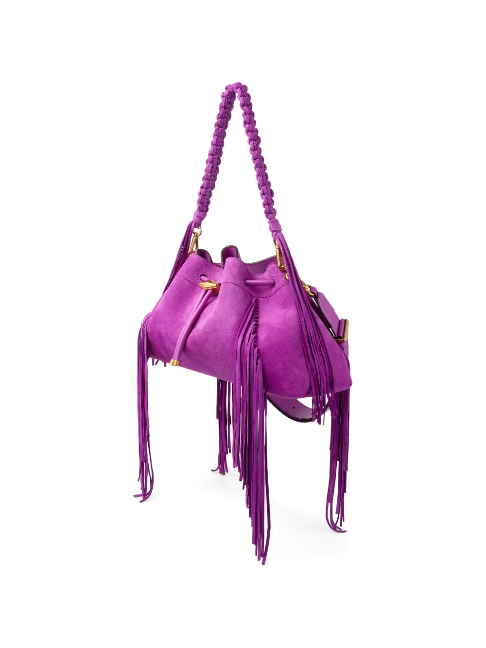 Cinch M fringed shoulder bag