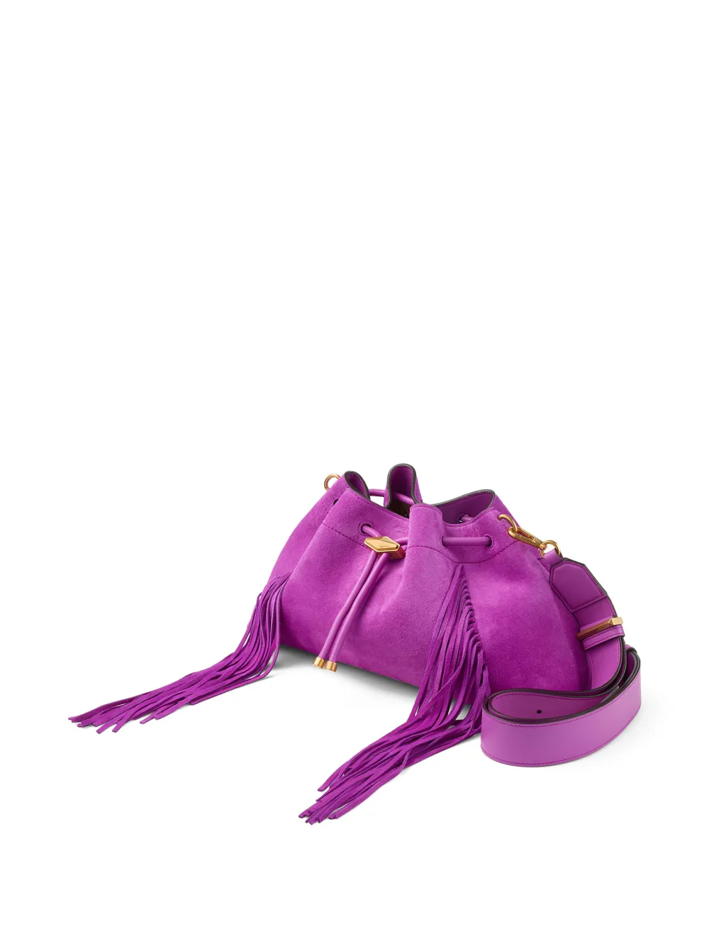 Cinch M fringed shoulder bag