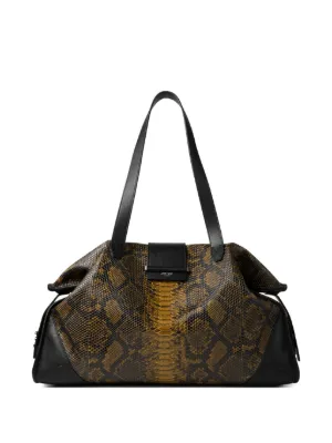 専用品JIMMY CHOO BLACK アーロ ボストンバッグ 定価28万 Jimmy Choo Bar ボストンバッグ L | ブラック | FARFETCH JP