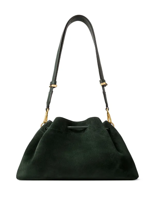 Jimmy Choo Cinch バケットバッグ M | グリーン | FARFETCH JP