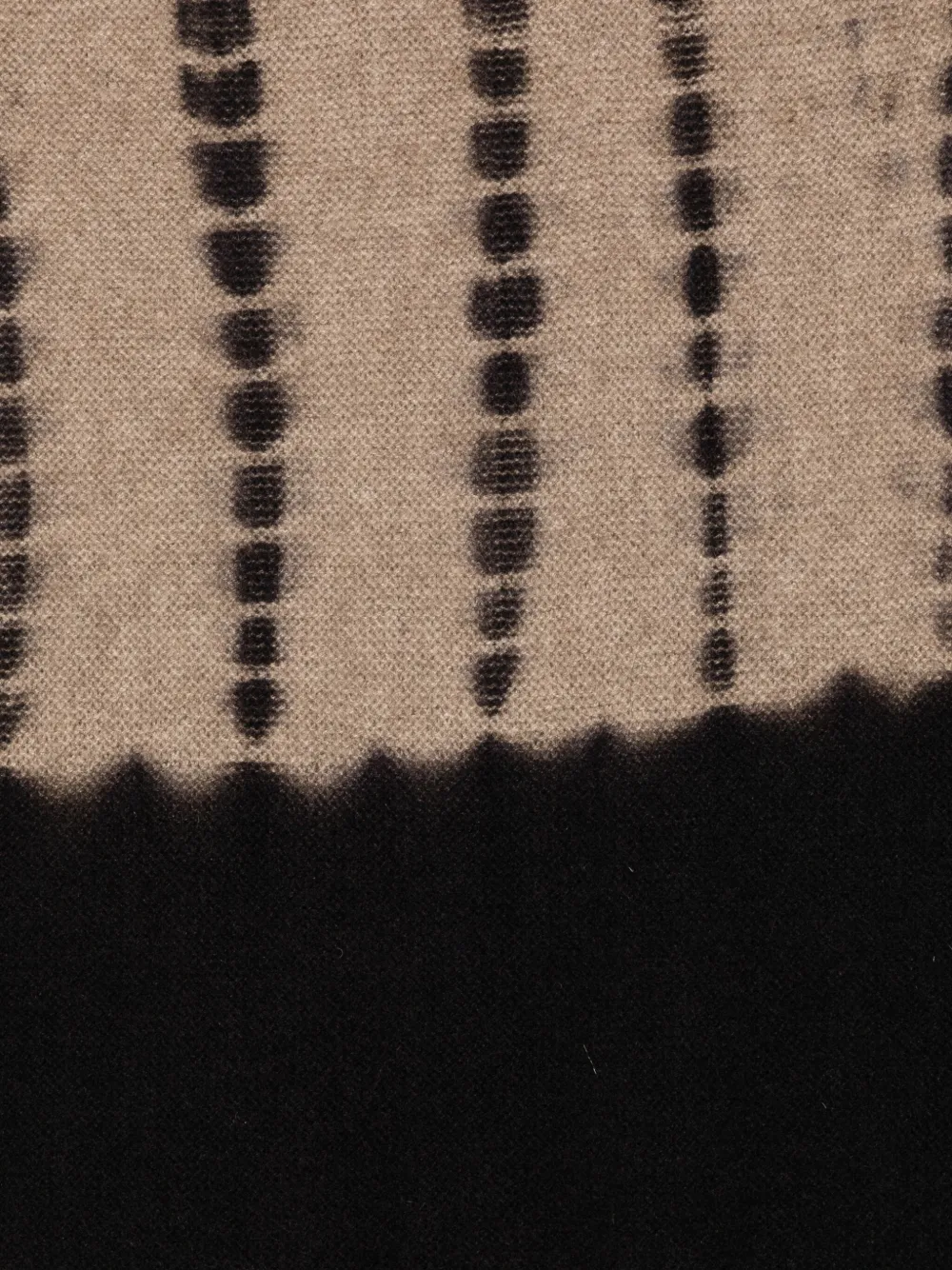 Suzusan Tie-dye Scarf In Black