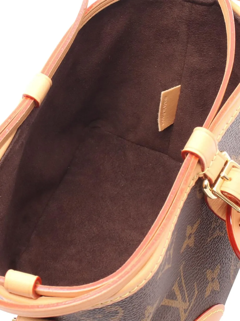 Pre-owned Louis Vuitton 2021-2025 Monogram Noe Purse Bucket Bag In Brown