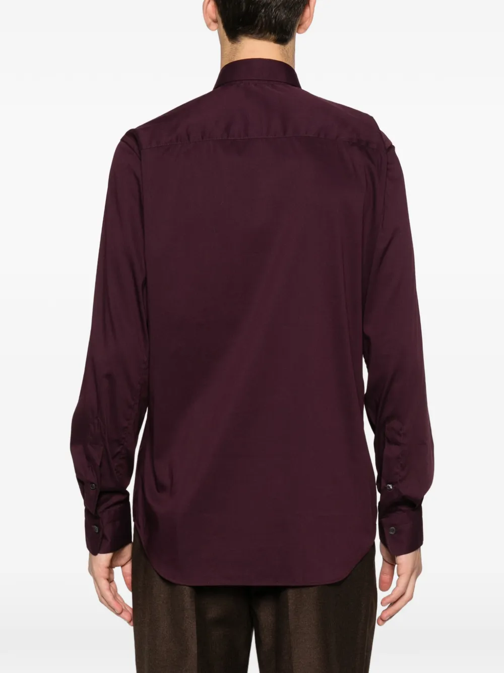 Robert Friedman Buttoned Shirt In Purple