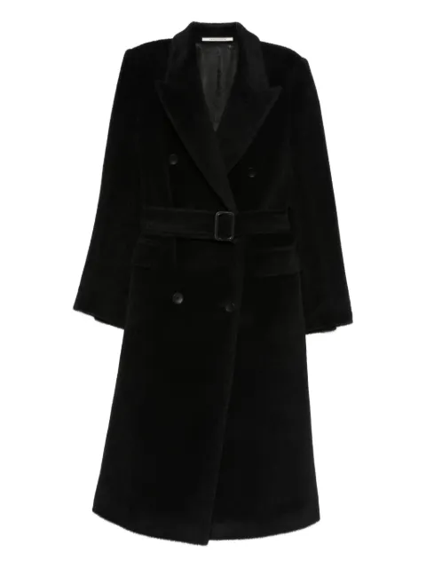 Tagliatore belted-waist double-breasted coat