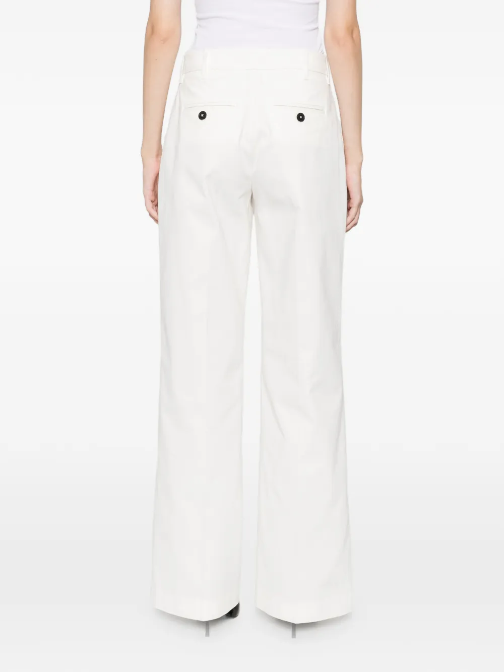 True Royal Niky Side-pocket Trousers In White