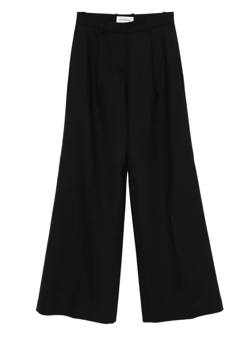 True Royal Karol pleated-front trousers | Black | Image 1