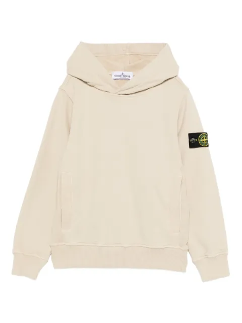 Stone Island Junior hooded patch top