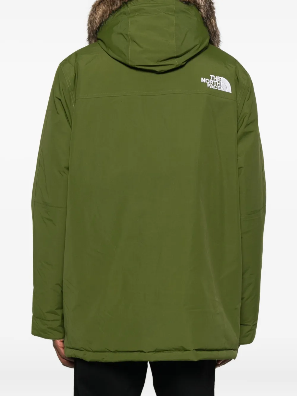 The North Face Jack met capuchon Groen