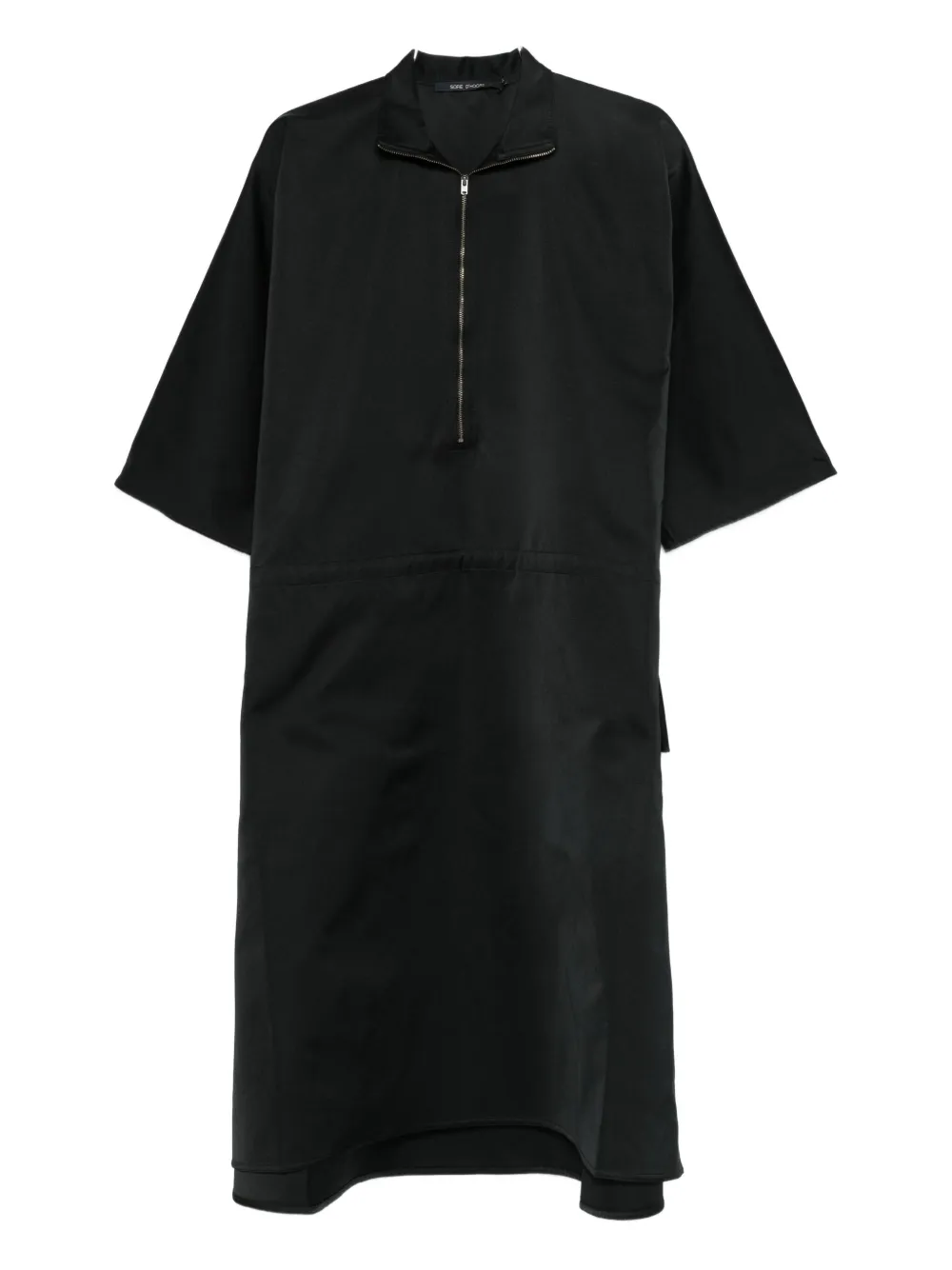 Sofie D'hoore Dolci Zip-front Dress In Black