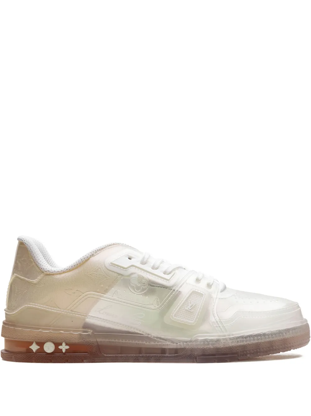 Louis Vuitton Pre-Owned Sneakers trasparenti - Bianco