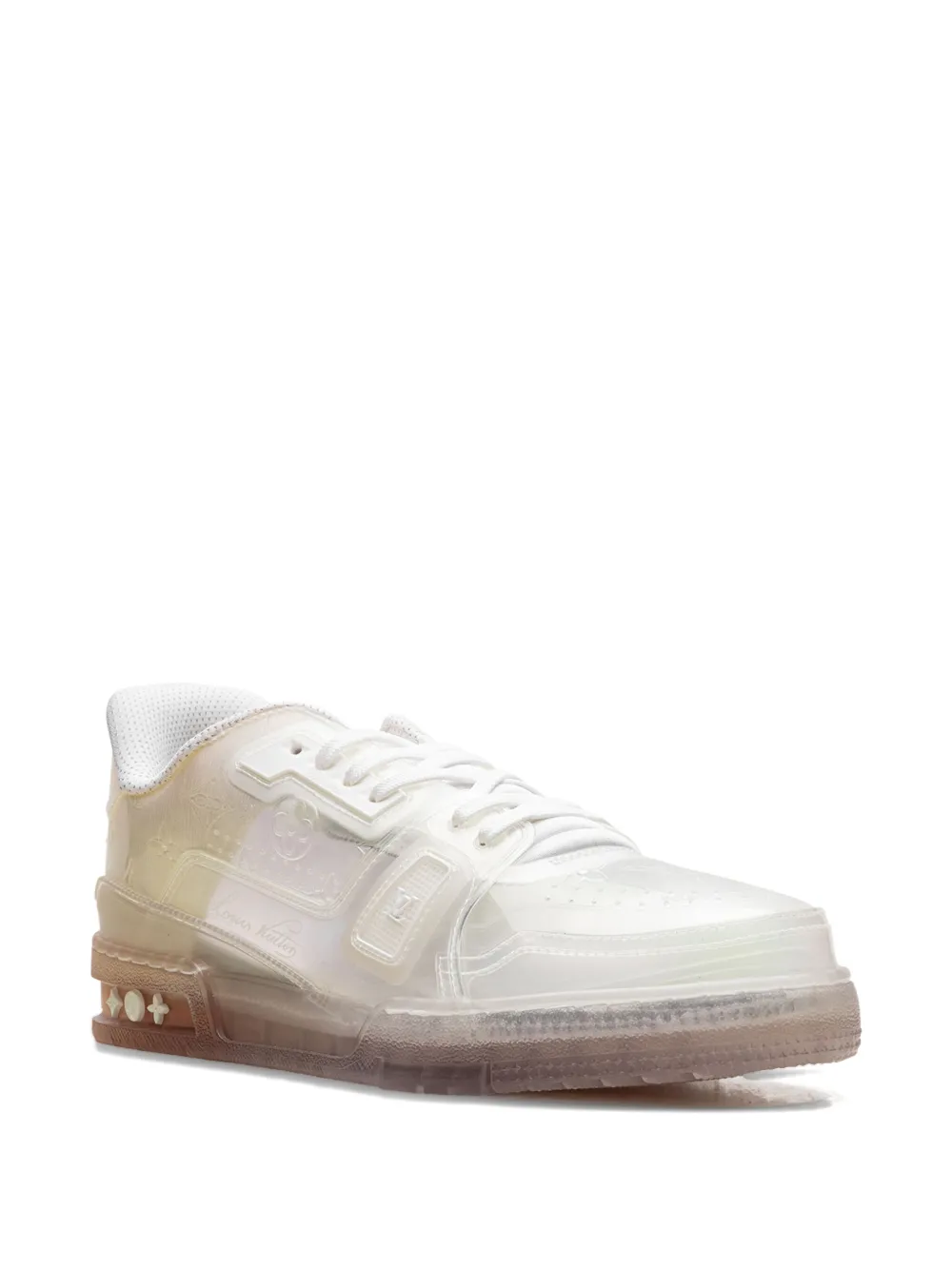 Louis Vuitton Pre-Owned Doorzichtige sneakers Wit