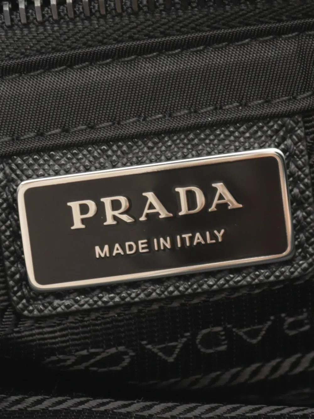 Prada Pre-Owned 2013-2025 Saffiano Trimmed Re Nylon Double Buckle Messenger Bag crossbody bag | Pre-Owned | Image 2