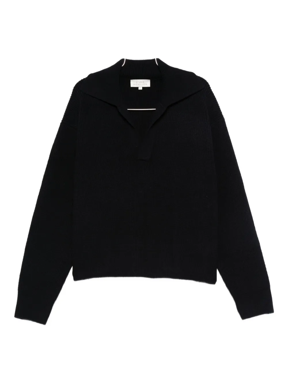 Studio Nicholson wool sweater | Blue | Image 1