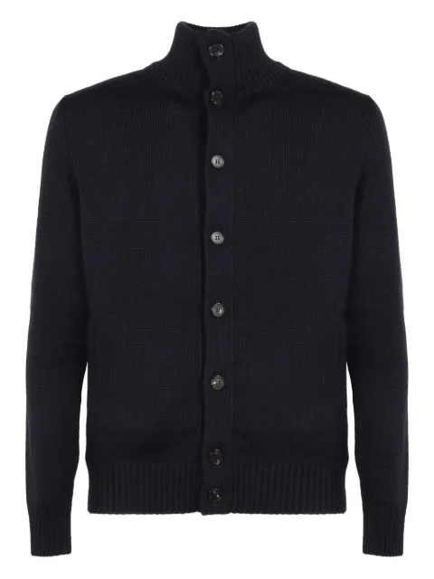 slowear cárdigan con botones y cuello alto