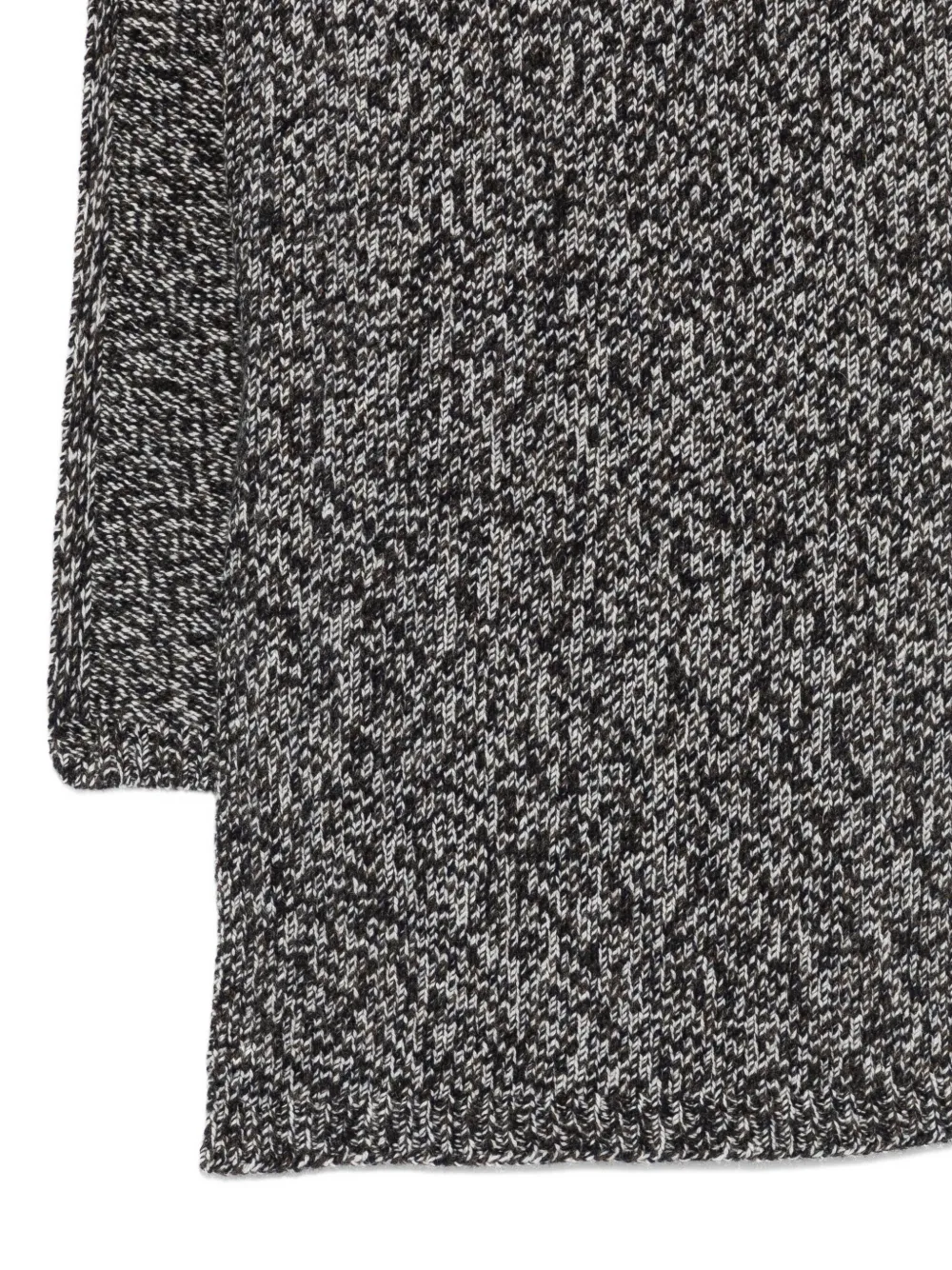 Studio Nicholson Mouline Scarf In Gray