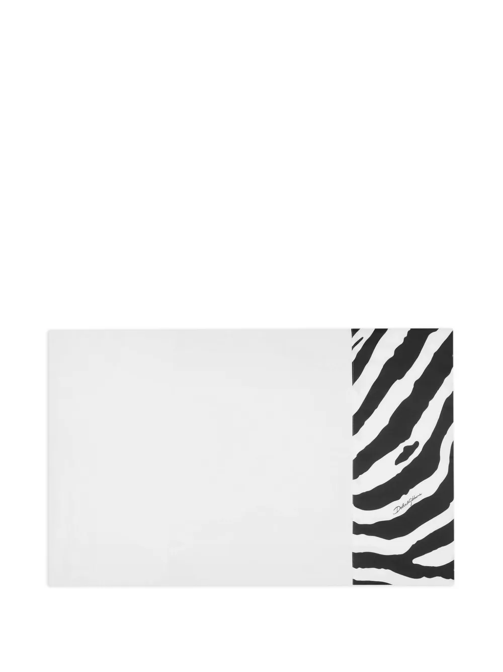 Dolce & Gabbana animal-print pillowcases (set of two) | White | Image 1