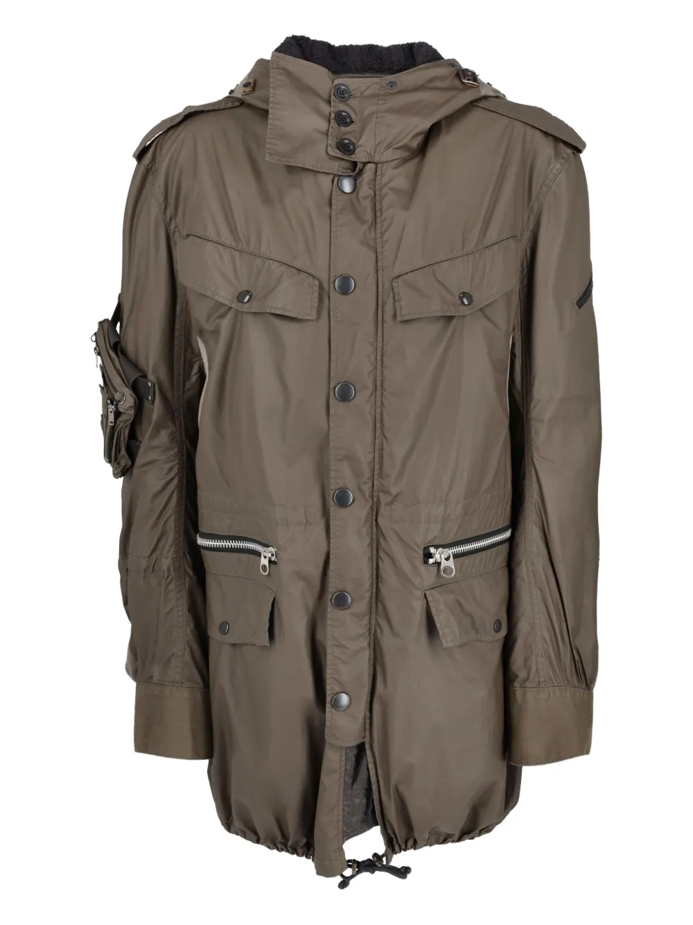 LGB long-sleeve coat - Verde