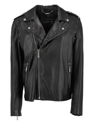 Dolce & Gabbana Leather Biker Jacket | Black | FARFETCH
