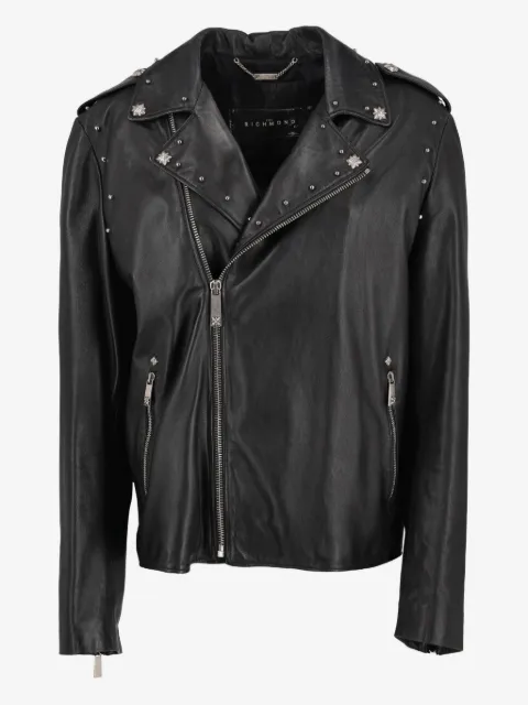 John Richmond leather biker jacket