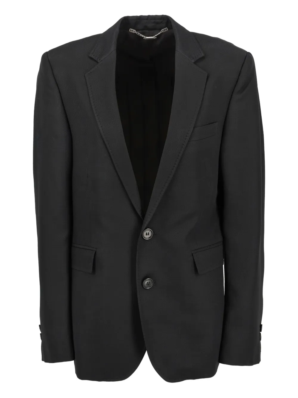 Bikkembergs notched-lapel blazer | Black | Image 1