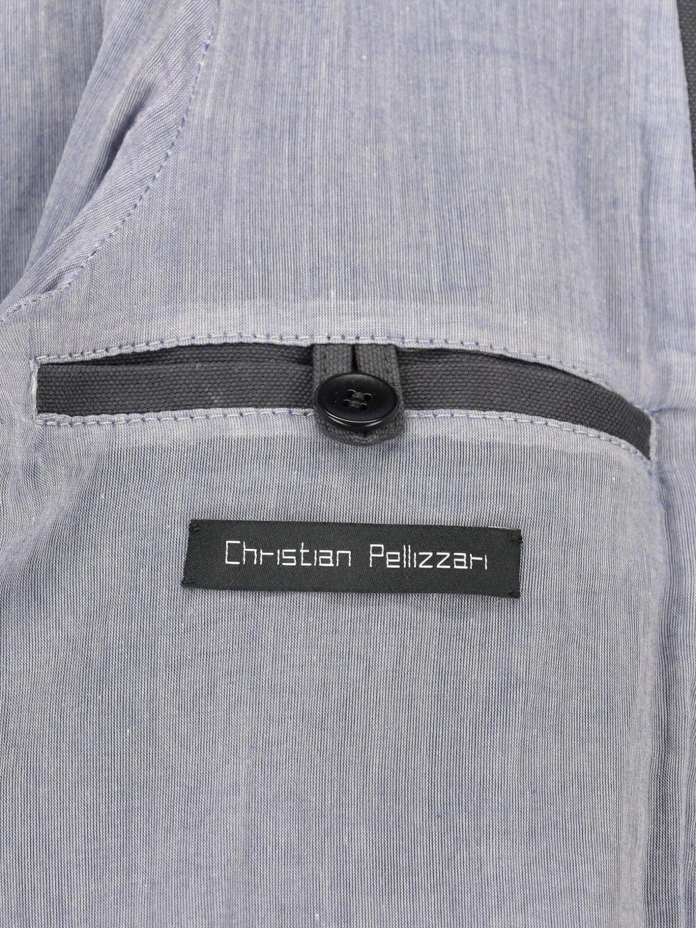 Pre-owned Christian Pellizzari Patch-pocket Parka Coat In Gray