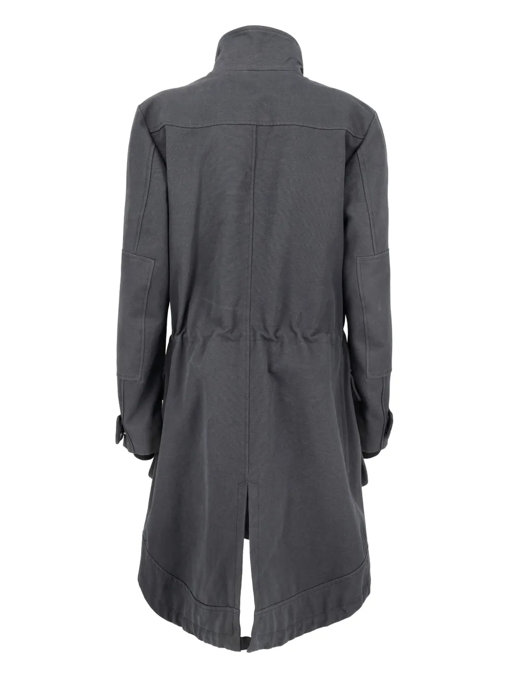  Christian Pellizzari Patch-pocket Parka Coat - Grey 