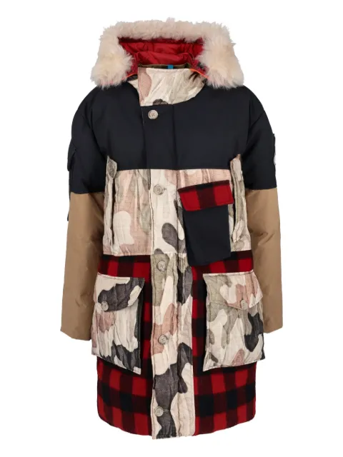 Woolrich Vintage パッチワーク コート